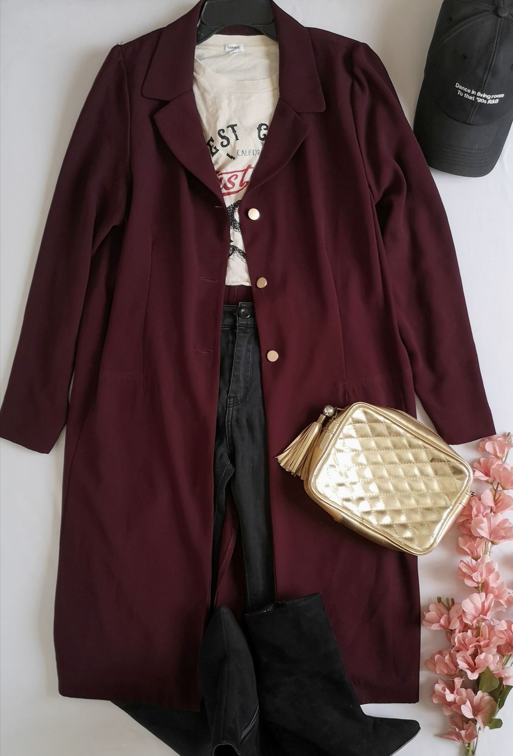 CHAQUETA LARGA SIN FORRO ⚓