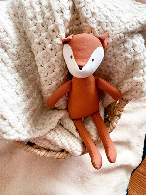 dotted fox doll