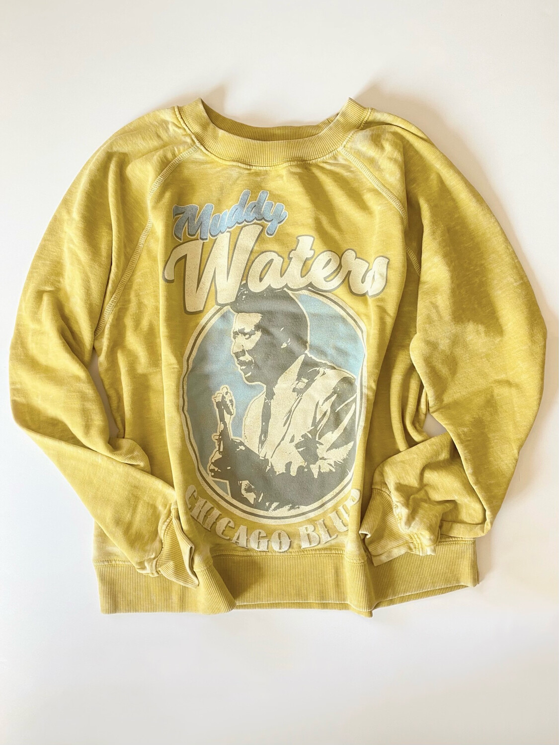 muddy waters chicago blues oversized sweatshirt 