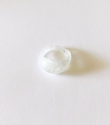 frosted acrylic ring