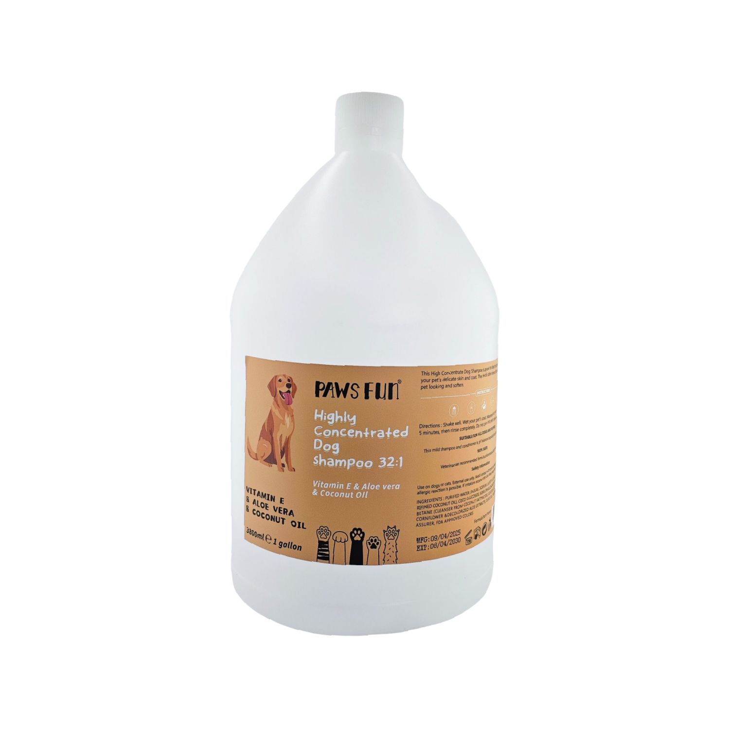 Pro Salon Highly Concentrated Dog Shampoo 3.8L