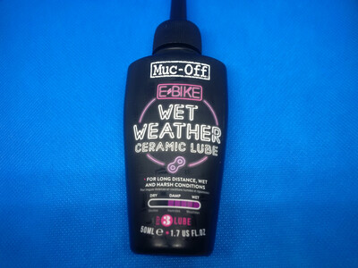 E- Bikes Muc Off - Wet Weather Ceramic Lube 50ml E- Bikes Muc Off - Wet Weather Ceramic Lube 50ml