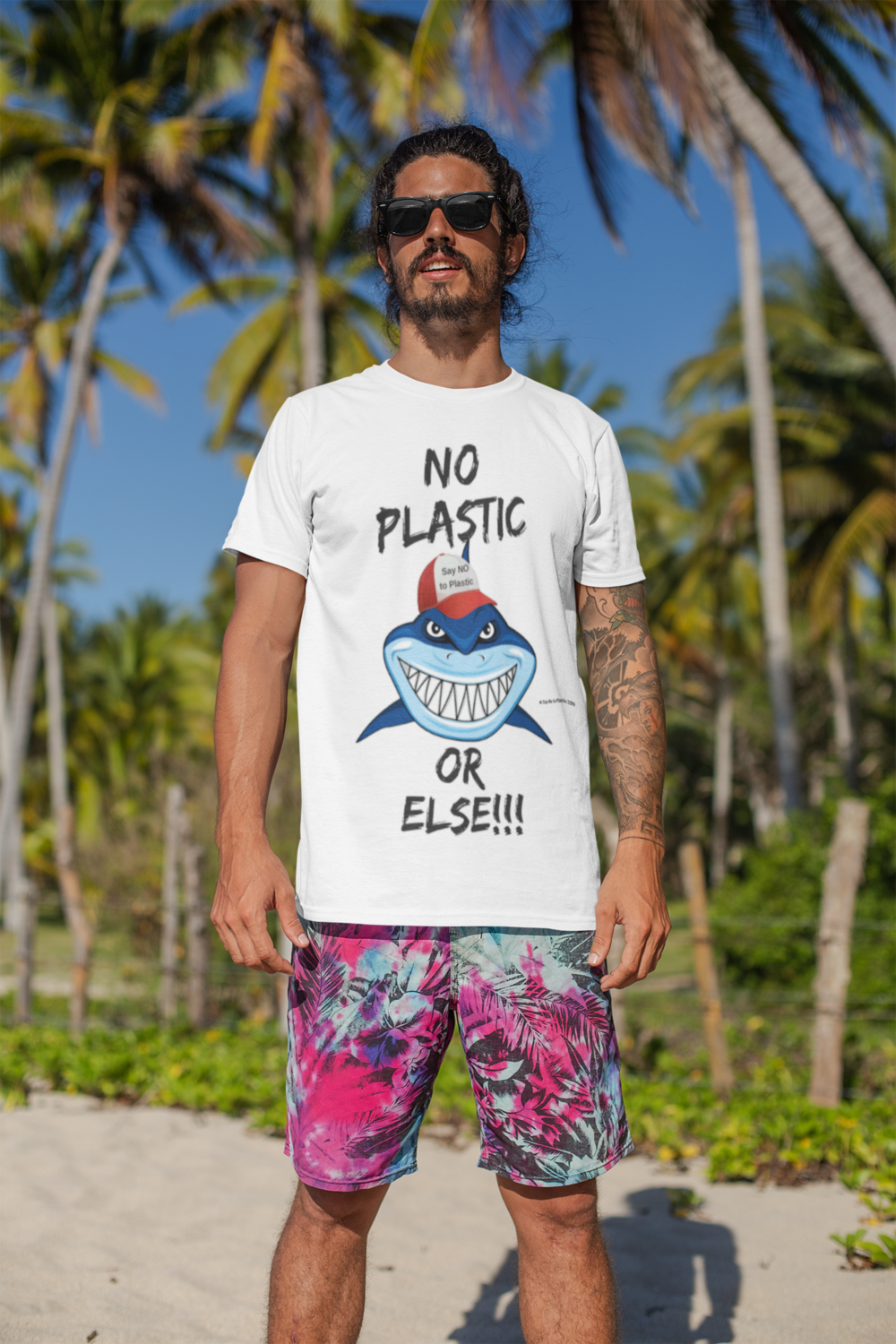 NO Plastics Tee