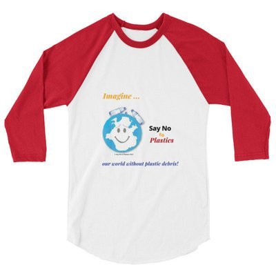Imagine 3/4 sleeve Unisex Tee