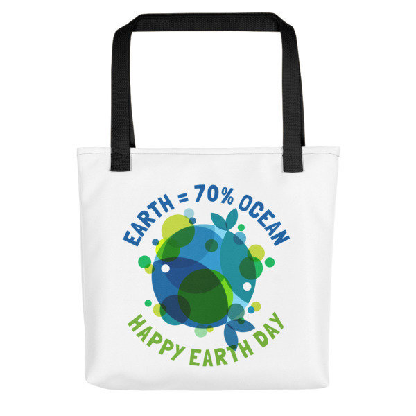 EARTH DAY OCEANS Tote bag