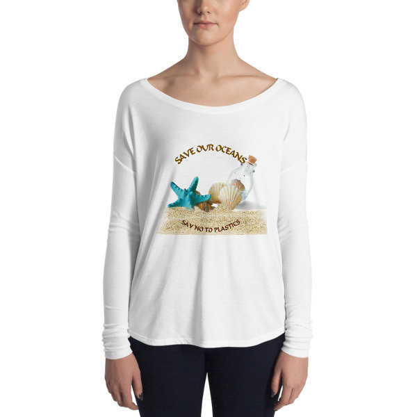 Save Our Oceans Ladies' Long Sleeve Tee