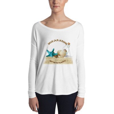 Save Our Oceans Ladies' Long Sleeve Tee
