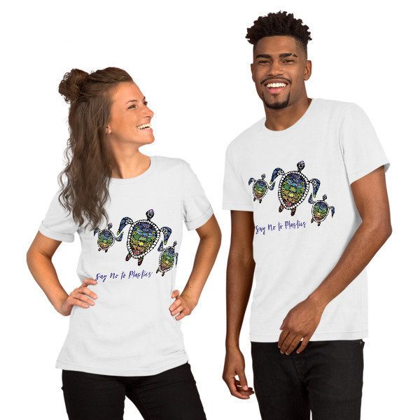 Jewel-tone Turtles S/S Unisex T-Shirt