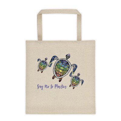 Jewel-tone Turtles SNTP Tote bag