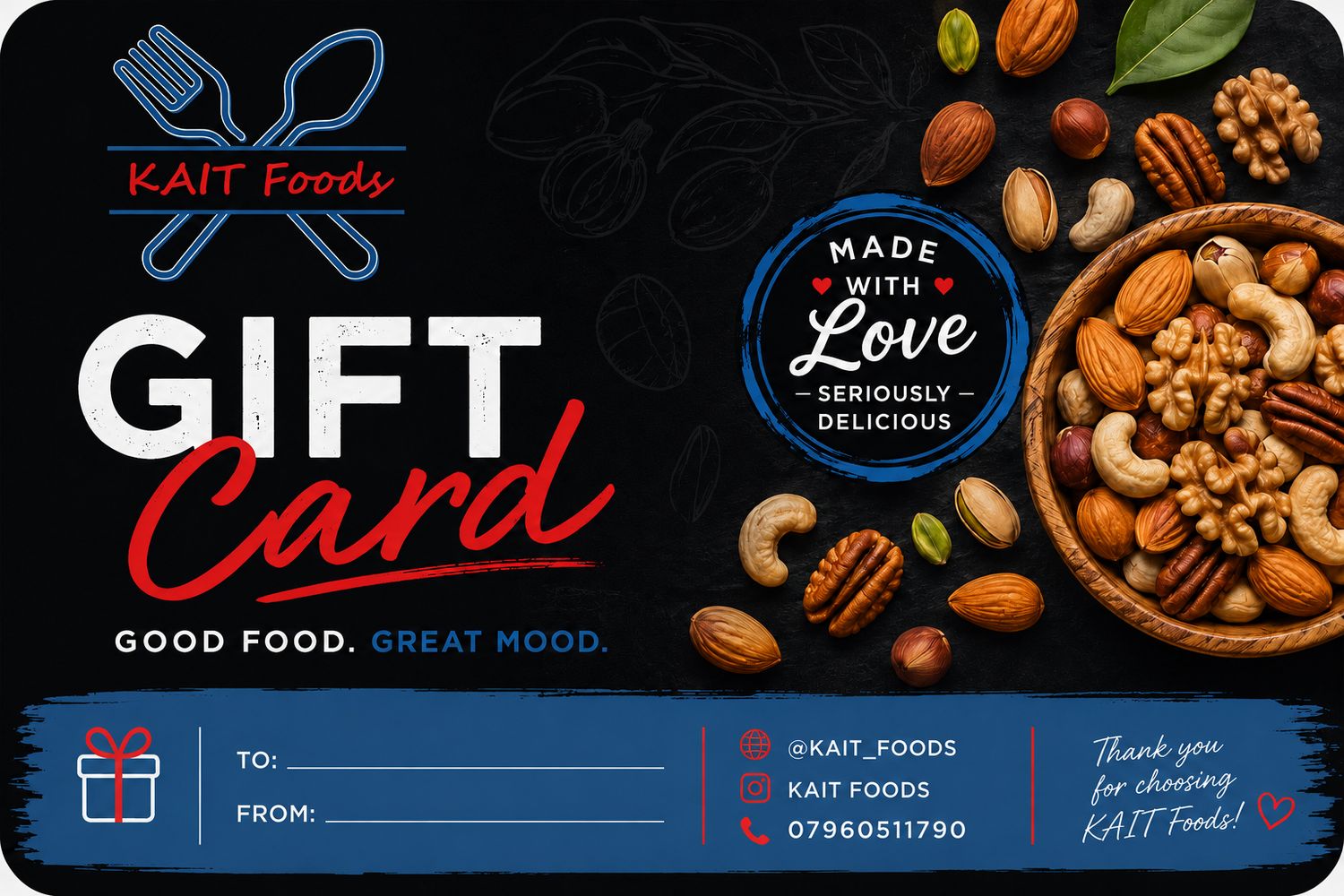 KAIT Foods Gift Card