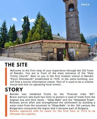 Bansko Old Town Self-guided tour