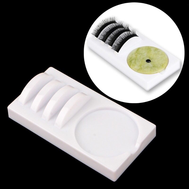Glue Pallet Lash Holder Pad For Individual Eyelash Extensions Acrylic Tools