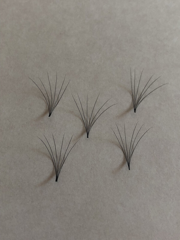 7D C 9-11 0.05 Camellia Pre Handmade Volume Fans 
