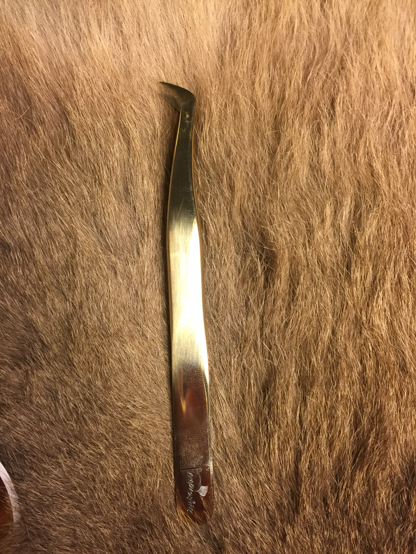 Eyelashes tweezers - Volume tweezer 90 degrees
