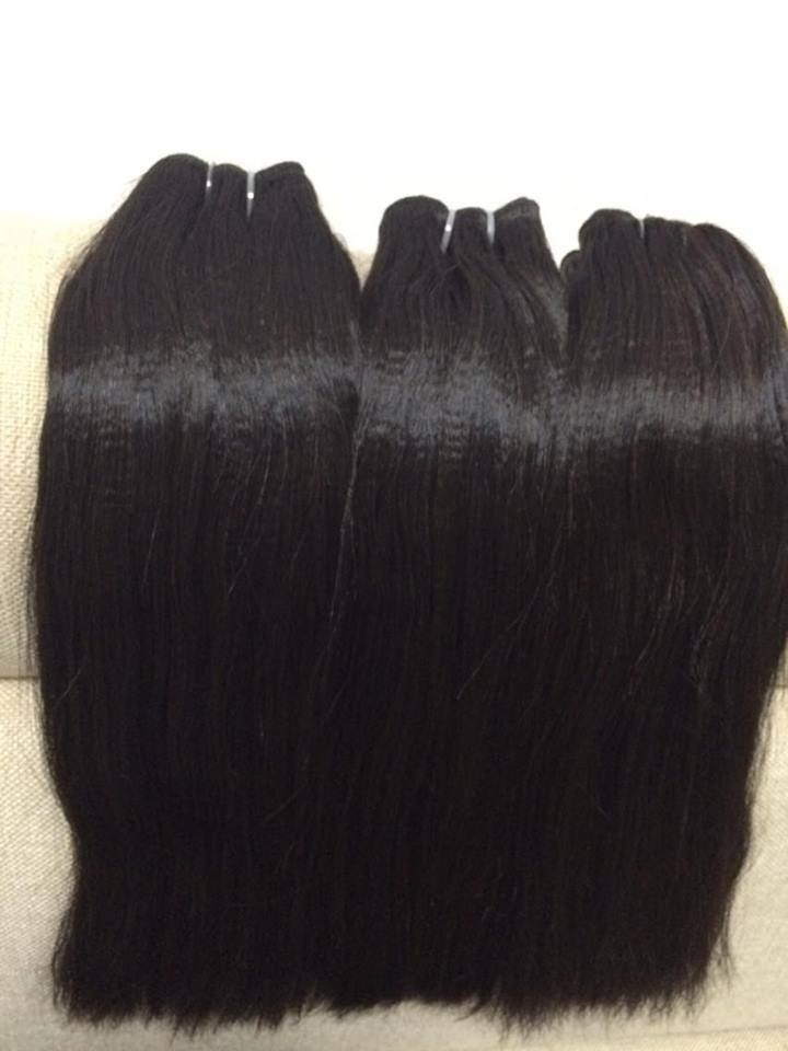 Double Weft Straight Hair Natural colour