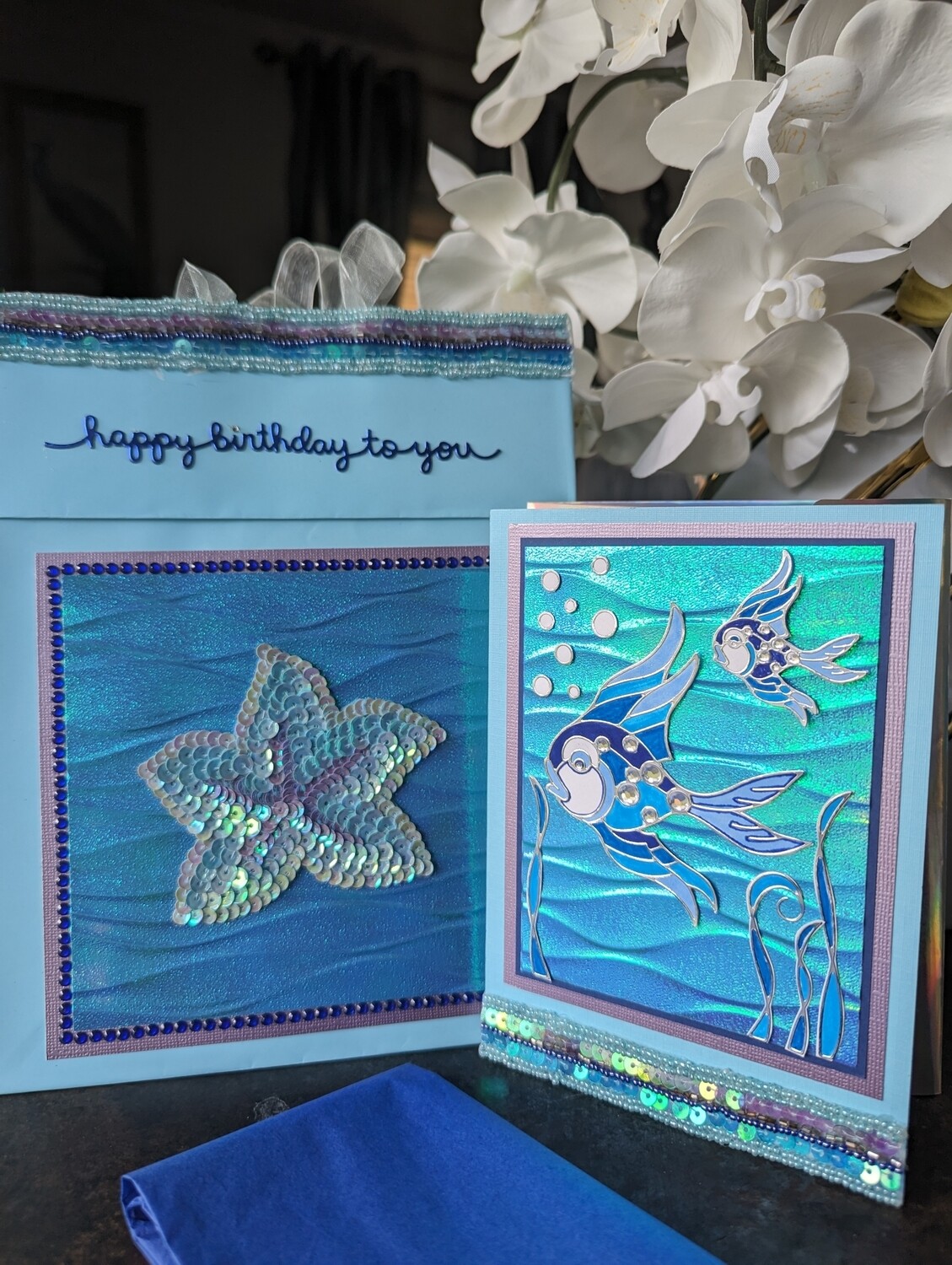 Greeting Card &amp; Gift Bag Set