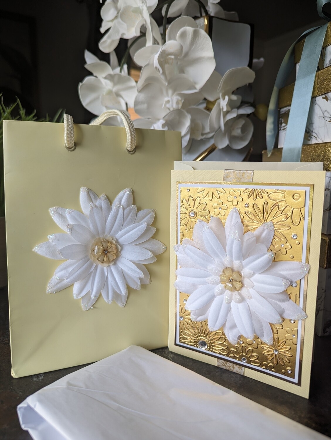 Greeting Card &amp; Gift Bag Set