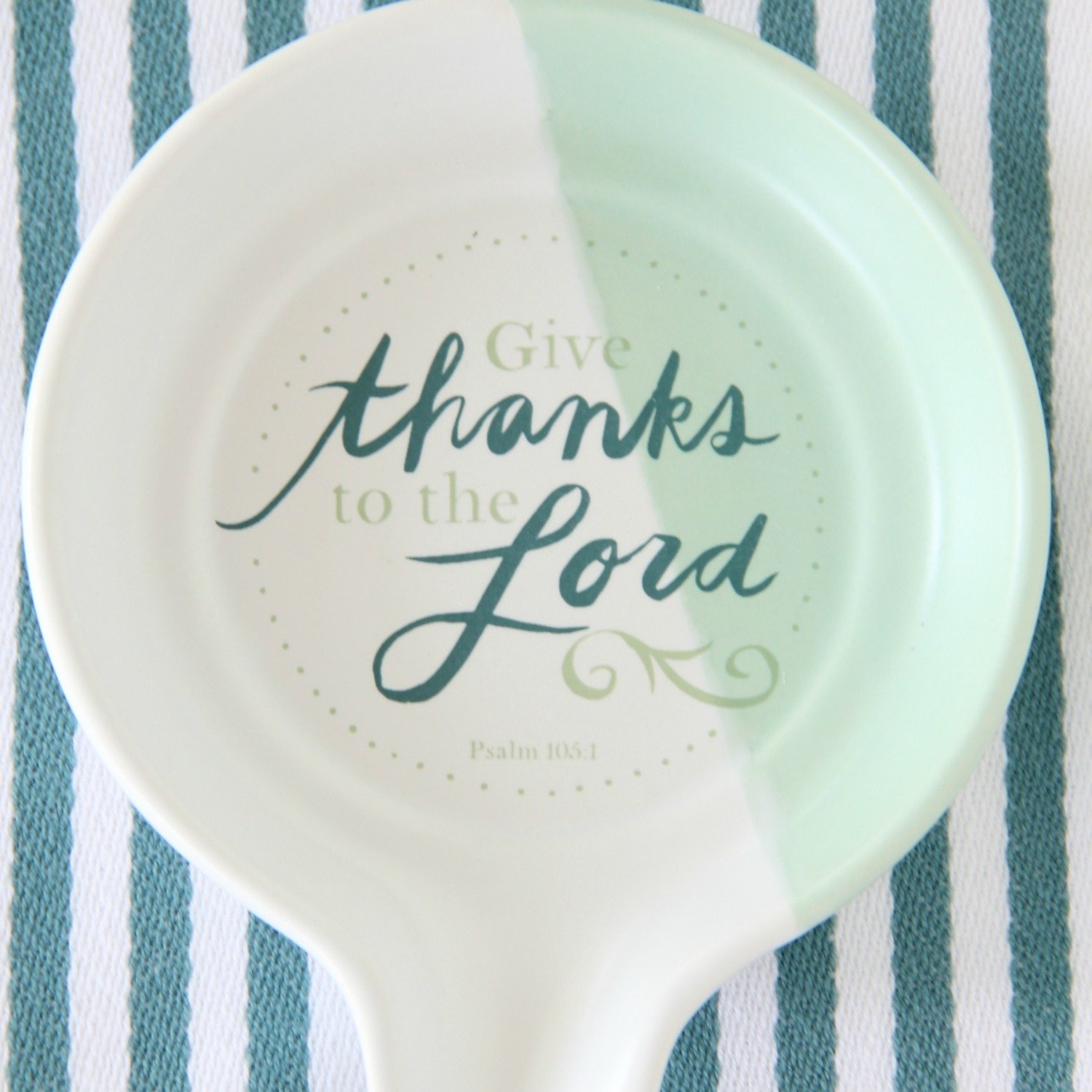 Give Thanks To The Lord Spoon Rest