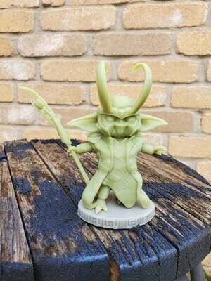 Loki Grogu Baby Yoda Mashup from The Mandalorian
