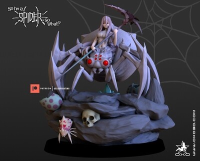 So I'm a Spider So what? Kumoko 3D printed Figure