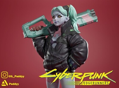 Rebecca figure From Cyberpunk Edgerunners