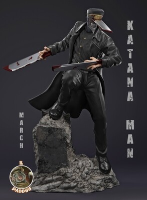 Chainsaw man Katana Man figure
