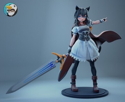 Fran Reincarnated as a sword Figure