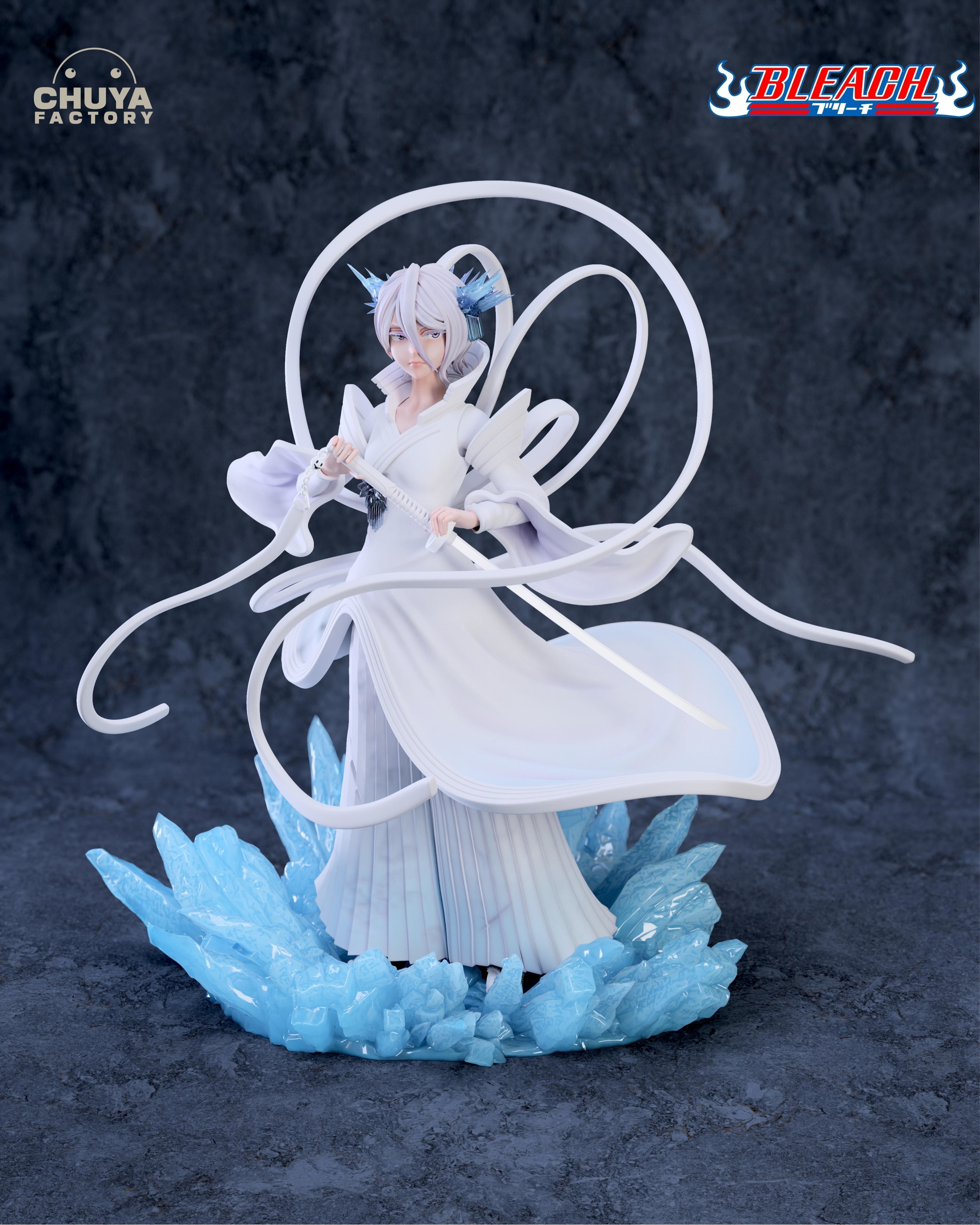 Rukia Bankai Statua/Statua in Resina varie Taglie - Foto 8 di 8