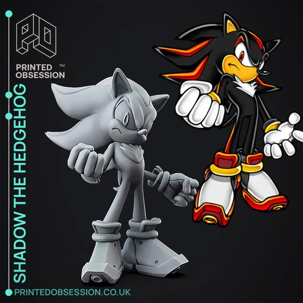 Shadow The Hedgehog Resin Figure / Statue various sizes