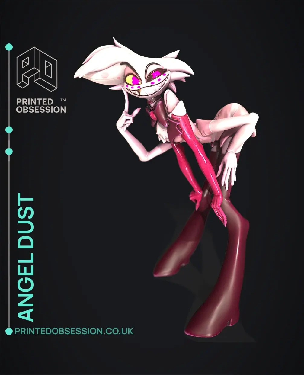 Hazbin Hotel Angel Dust Resin Figure / Statue various sizes | eBay