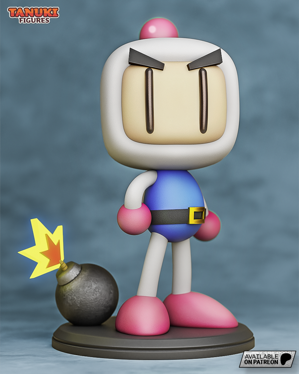 Bomberman statuina/statua in resina varie misure - Foto 7 di 12