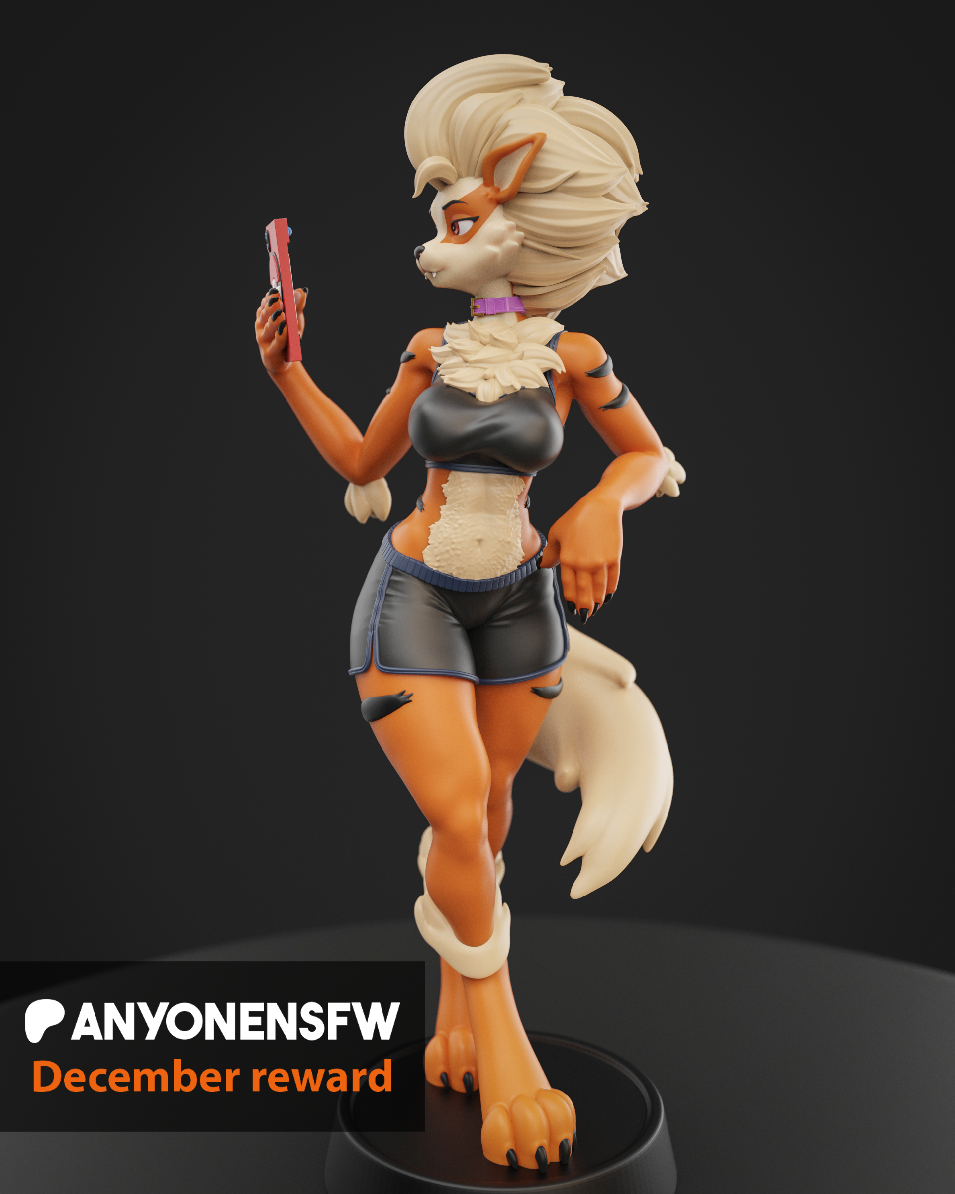 Furry Arcanine Figure / Statue various sizes - Picture 5 of 10