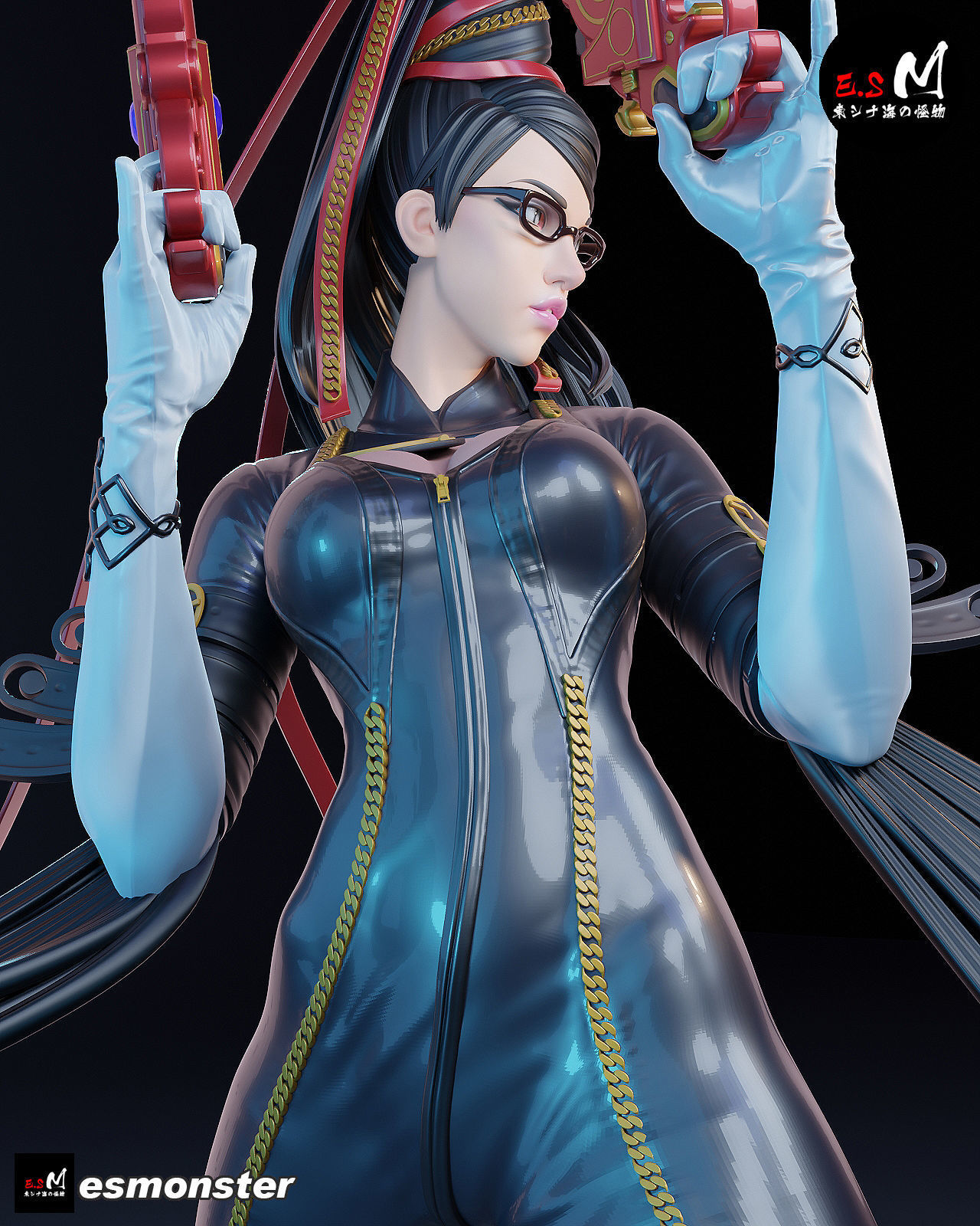 Bayonetta Figur / Statue verschiedene Größen - Bild 10 von 15