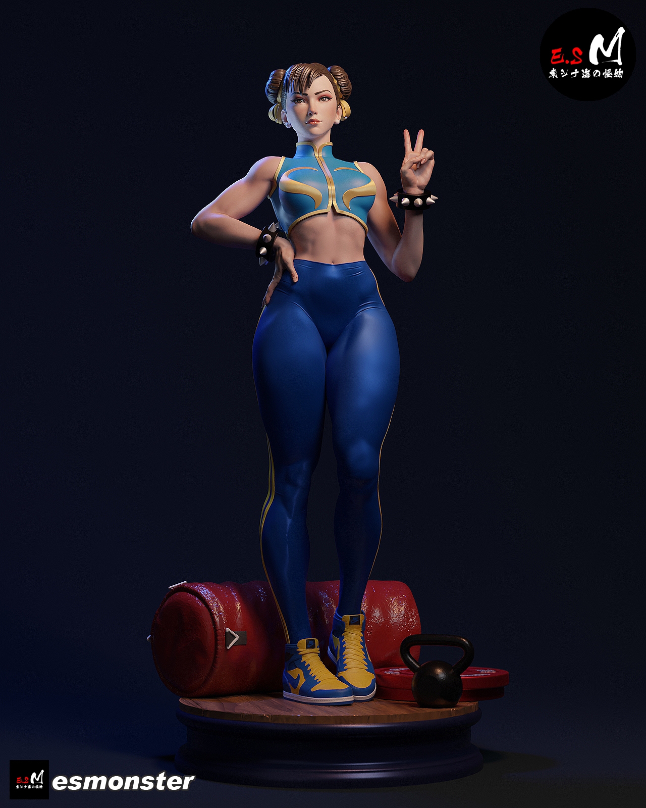 Statuina/Statuina Chun-li varie misure - Foto 6 di 11
