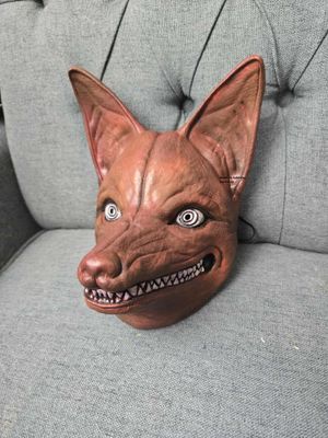 Fox Shrine Maiden Fox mask Silent Hill f Cosplay mask