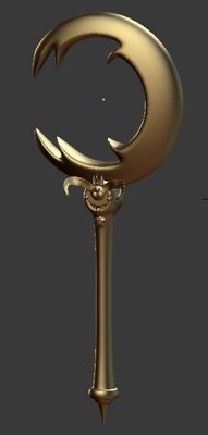 Demonic  wand inspired by Sailor Moon