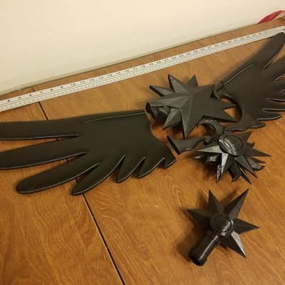 Cardcaptor Sakura Ultimate Wand (Yue &amp; Cerberus wand)