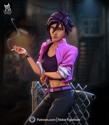 Dispatch Invisigal Figure / Statue various sizes