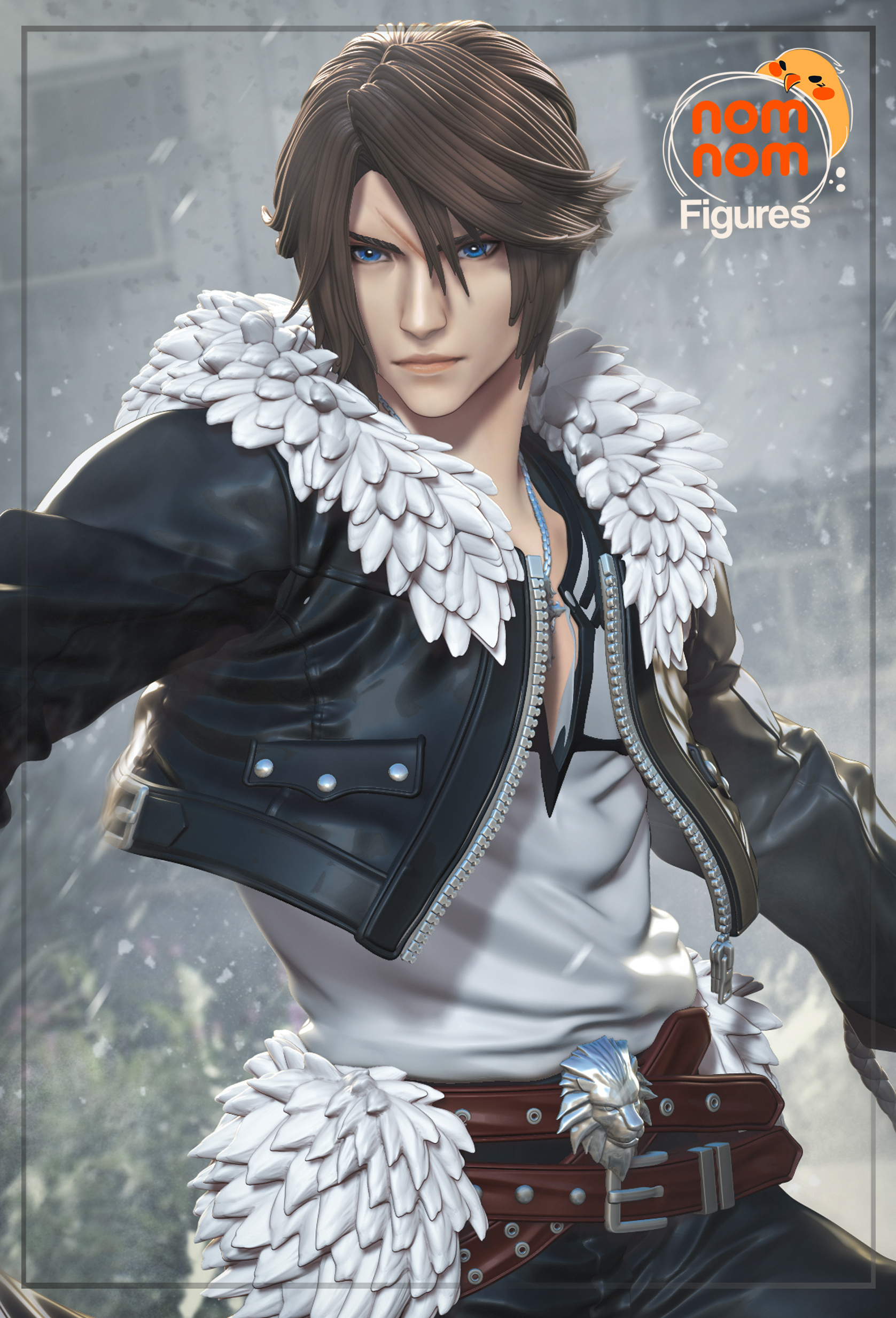 Squall Leonhart Resin Figure / Statue various sizes | eBay