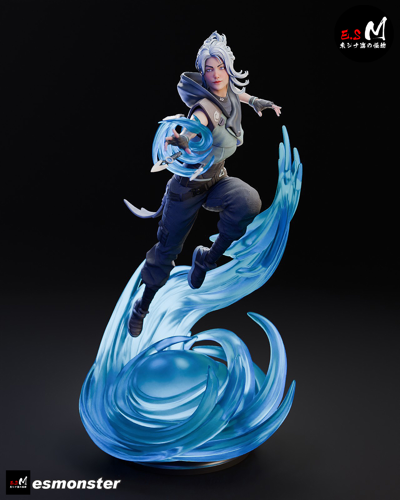 Jett (Valorant) Figure / Statue various sizes | eBay