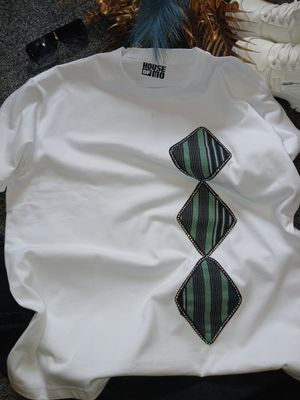 Royal Streamline White Tee