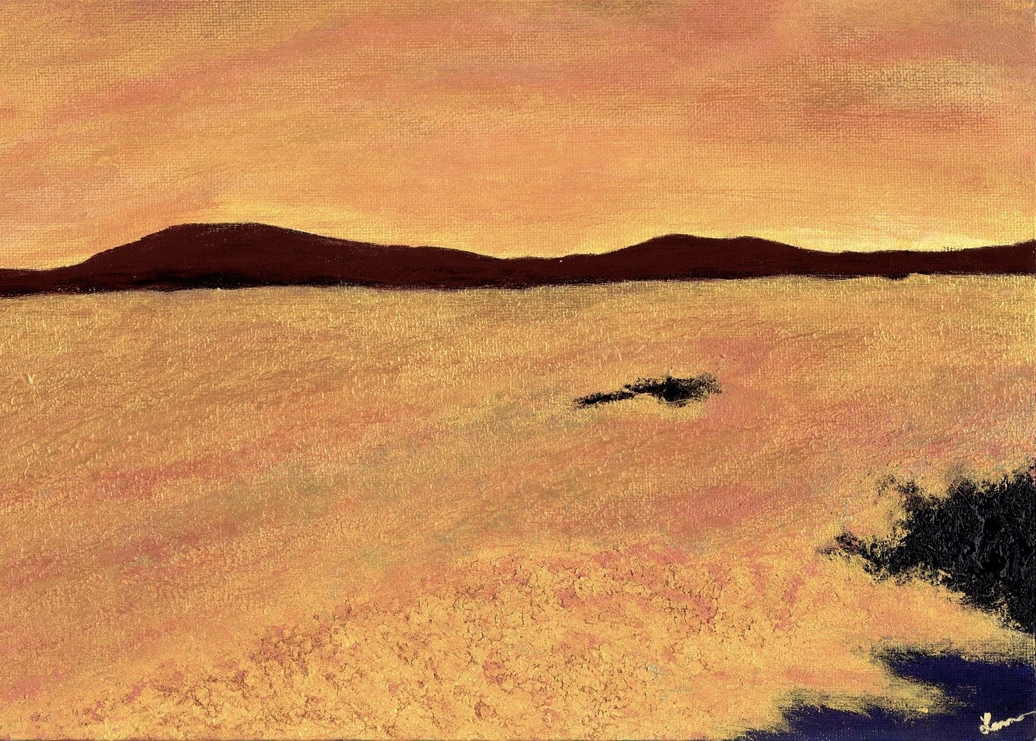 "Ocean Joy" -  Original Painting Matted