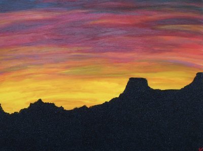 Sonoran Sunset - Original Painting