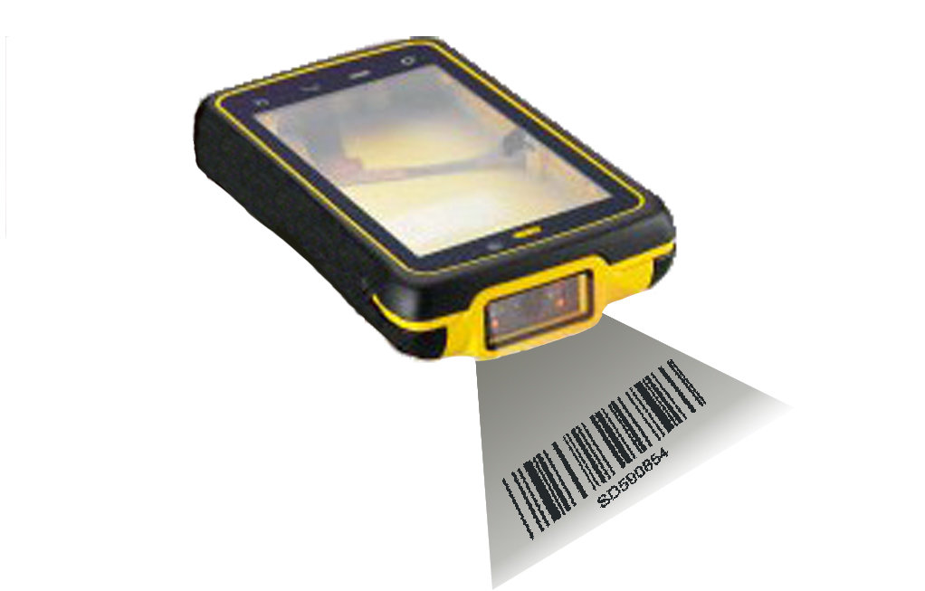 Rugged PDA Device Incl 2D Scanner