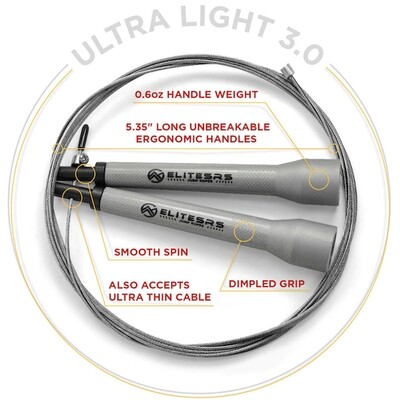 Ultra Light 3.0 Jump Rope - Dark Blue