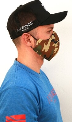 FACE MASK - MENS, CAMO