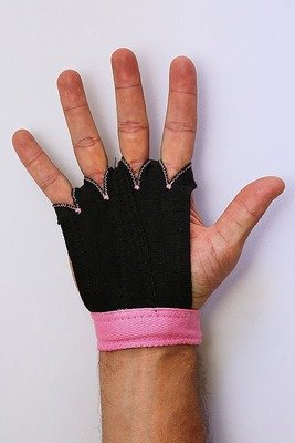 HANDSFREE GLOVES | PINK &amp; BLACK