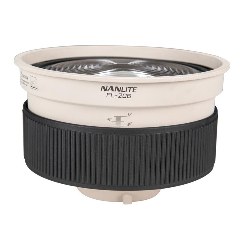 NANLITE lentille Fresnel FL-20G Bowens mount