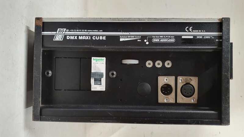Gradateur unitaire RVE résistance DMX 1x5KW
