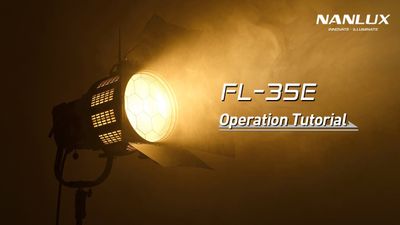 NANLUX FL-35E lentille Fresnel motorisée